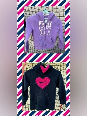 Aeropostale Purple Kids Zip-Up Hoodie
Nike pullover hoodie…
